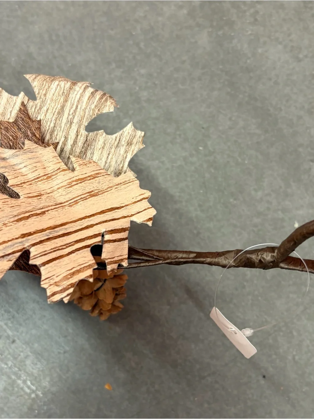 NWT Crate&Barrel Oak Leaf 6ft Garland